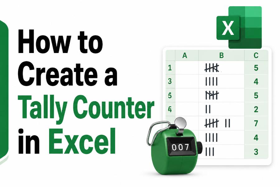 How to Create a Tally Counter in Excel: A Complete Step-by-Step Guide