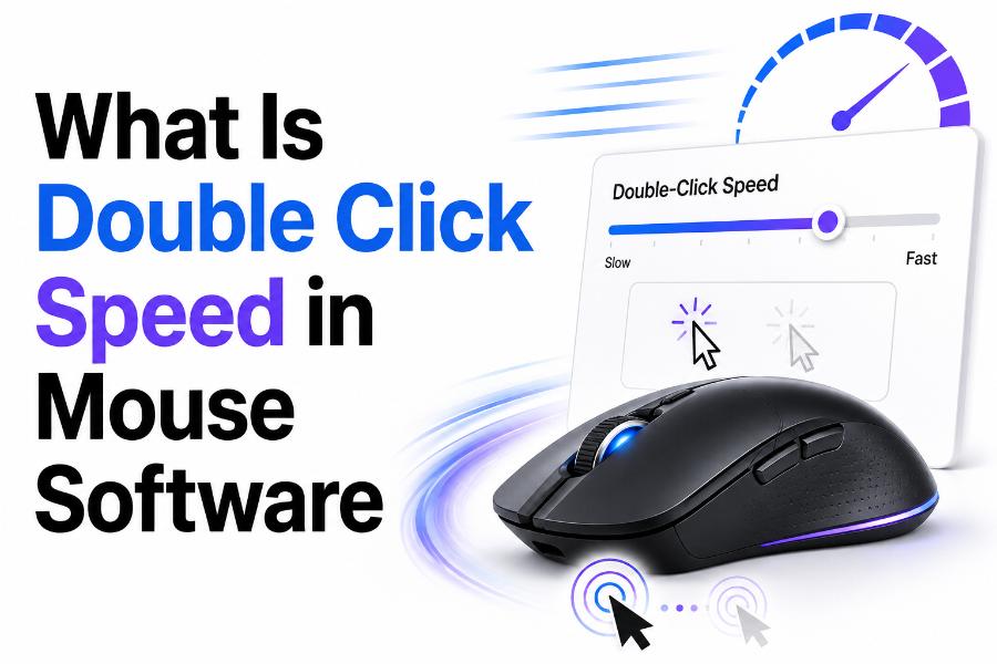What Is Double Click Speed in Mouse Software? Settings, Testing, and Fixes